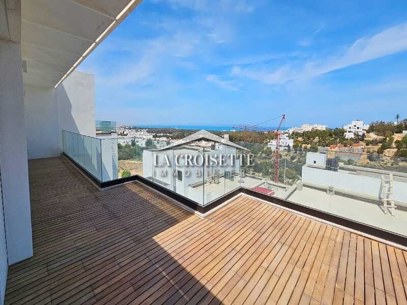 Appartement S+3 vue sur mer à Gammarth